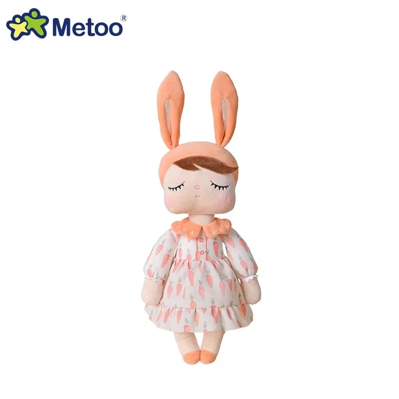 Original 35Cm Angela Pastoral Style Bunny Plushie Doll Child Hug Soft Stuffed Toys for Baby and Kids Birthday Gifts