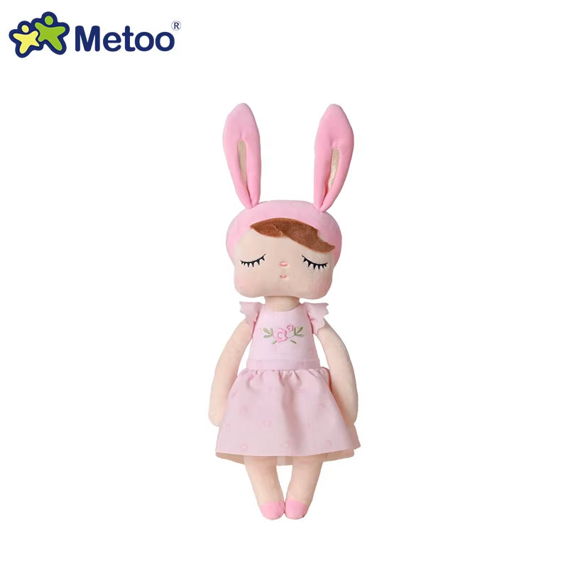 Original  35Cm Angela Pastoral Style Bunny Plushie Doll Child Hug Soft Stuffed Toys for Baby and Kids Birthday Gifts