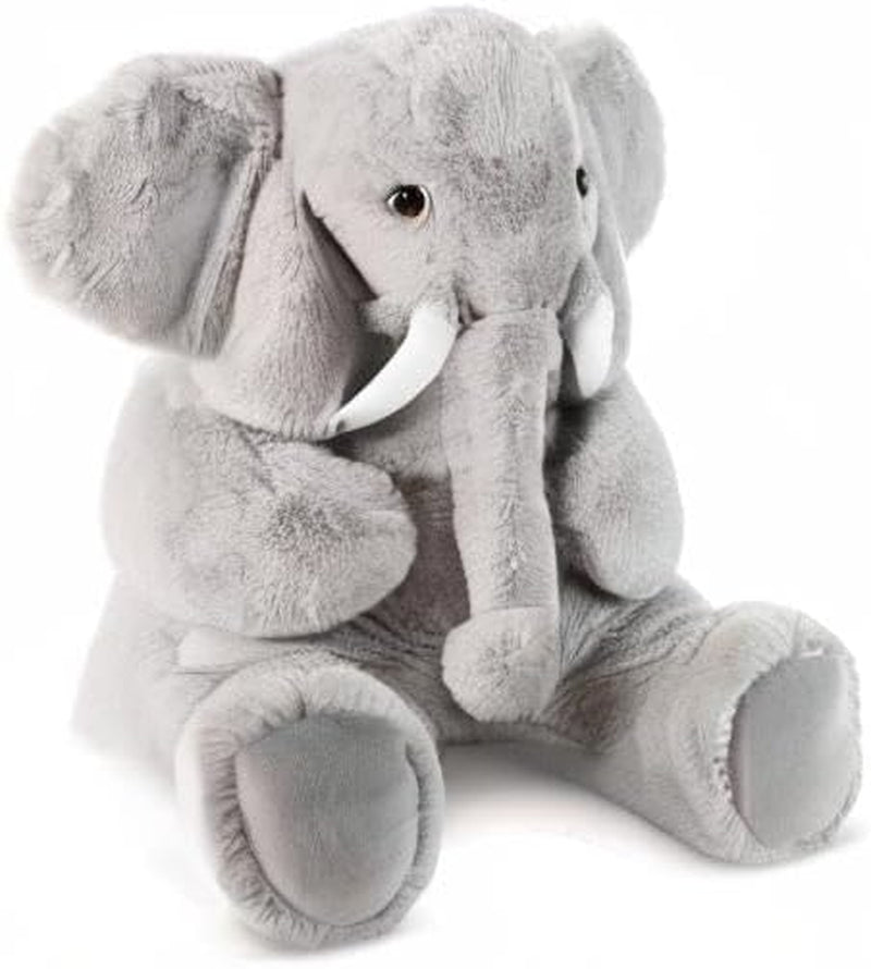 Giant Elephant Stuffed Animal | 4 Foot Elephant Plush Toy and Emotional Support Plush for Kids and Adults | Crafted in the USA