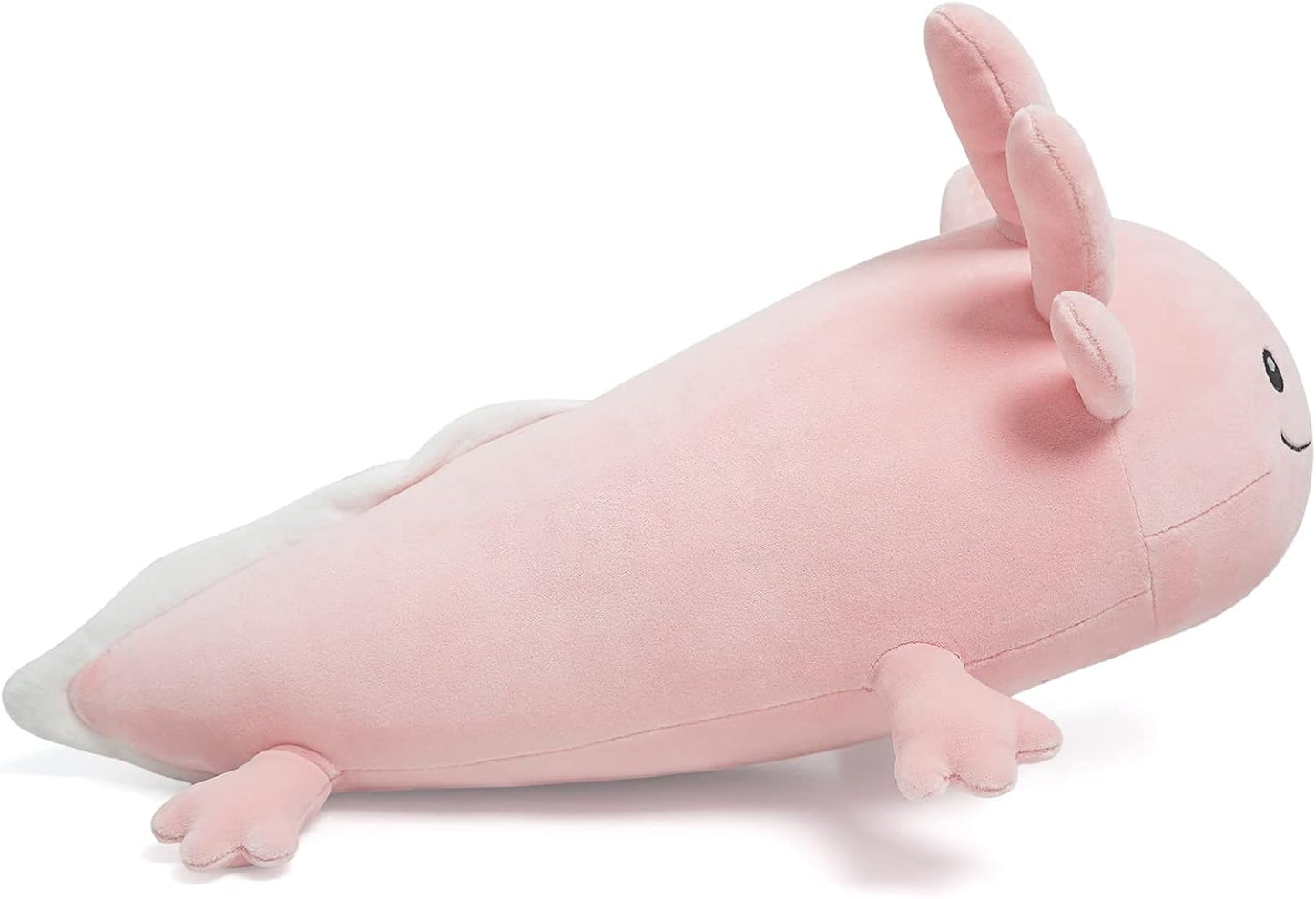 20 Inch Pink Axolotl Plush Toy - Luminous, Realistic, Cute Stuffed Animal Plushies for Girls & Boys - Glow-In-The-Dark Birthday Gifts